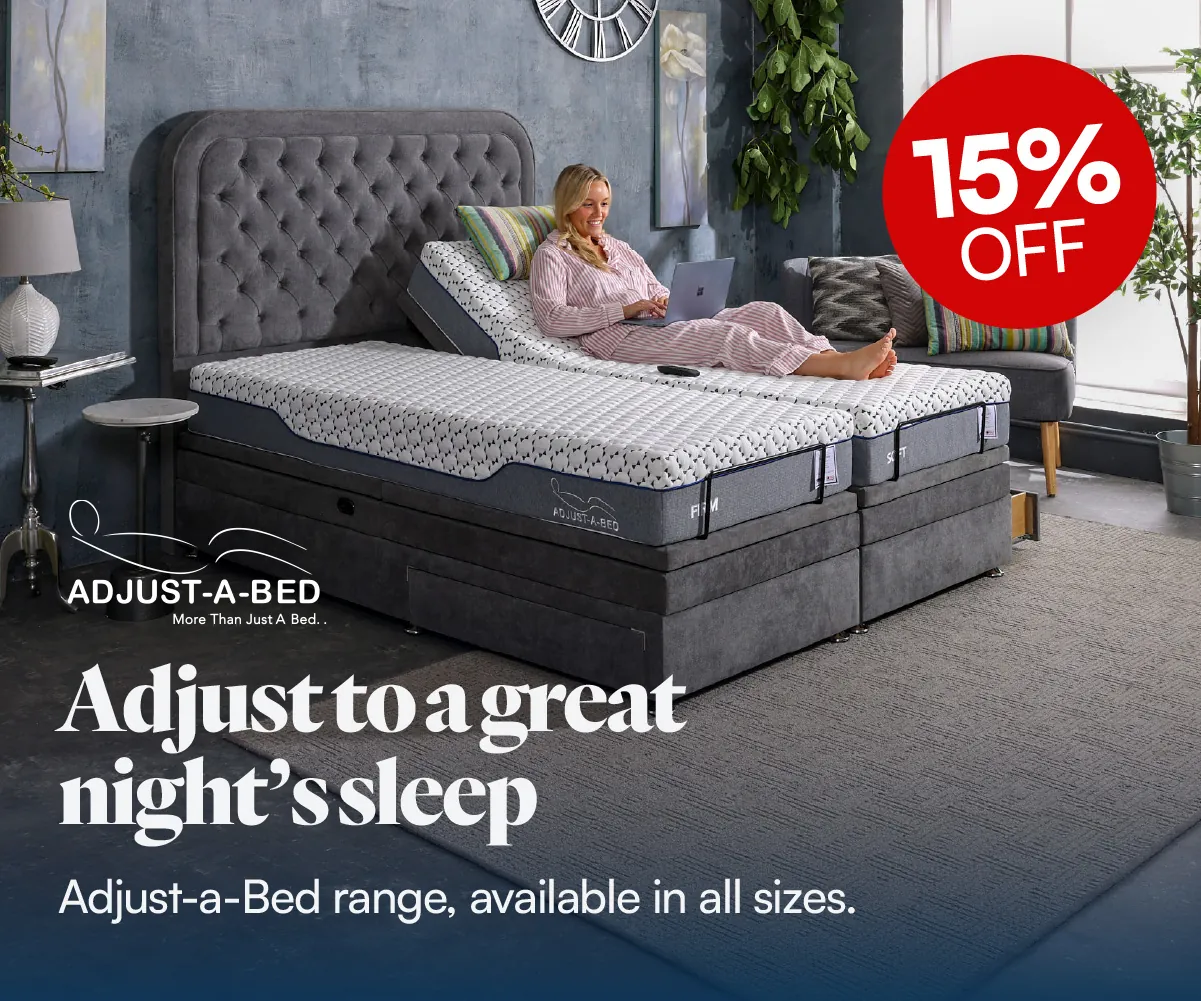 Adjust-a-bed 15% off offer